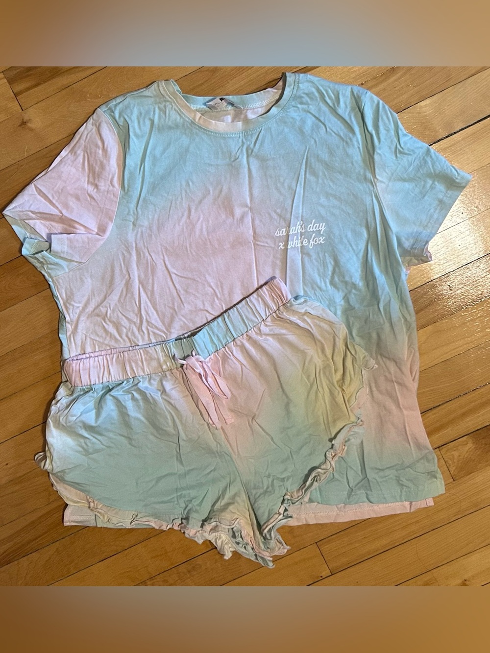 White Fox Boutique x Sarah's Day Pajama Set - Dreaming of Summer